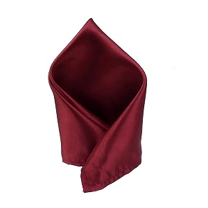 urbanity premium mens solid micro fiber silk satin pocket square wedding handkerchiefs
