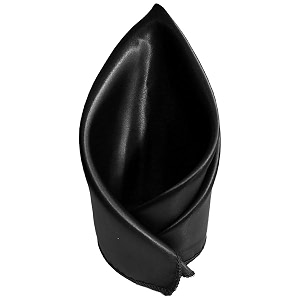 urbanity premium mens solid micro fiber silk satin pocket square wedding handkerchiefs