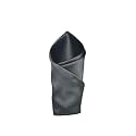 Urbanity Premium Men`s Solid Micro Fiber Silk Satin Pocket Square Wedding Handkerchiefs