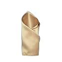 Urbanity Premium Men`s Solid Micro Fiber Silk Satin Pocket Square Wedding Handkerchiefs
