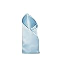 Urbanity Premium Men`s Solid Micro Fiber Silk Satin Pocket Square Wedding Handkerchiefs