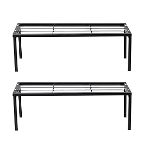 urbanmaali apollo metal plantpot stand for garden  planter stand for indoor amp outdoor  flower pot stand for balcony  living room decor black pack of 1