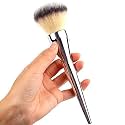 URBANMAC Soft Bristle Makeup Brush Tool- Silver,Black, Pack of 1