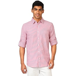 UrbanMark Men 100 Cotton Full Sleeves Regular