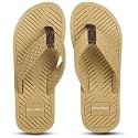 UrbanMark mens 660722721689mustard Slipper
