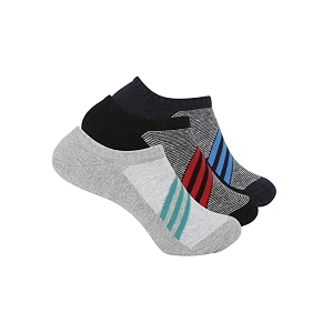 urbanmark premium cotton men pack of 3 multicolor no show socks
