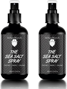 urbanmooch hair volumizing sea salt spray  adds volume  texture  protection from heat hair styler 200 ml