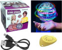 URBANNEST Flying Spinner Ball Toy with RGB LED Lights (Multicolor)