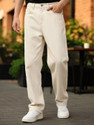 Urbano Fashion Loose Fit Men Beige Jeans