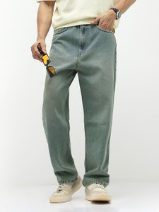 Urbano Fashion Loose Fit Men Light Green
