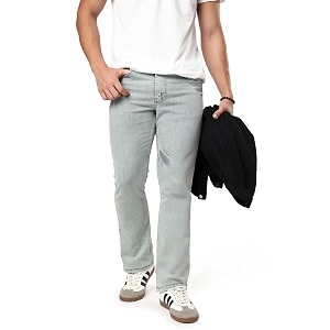 Urbano Fashion Mens Bootcut Fit Mid Rise