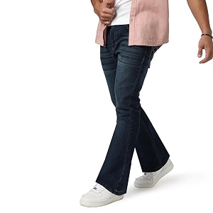 Urbano Fashion Mens Bootcut Fit Mid Rise