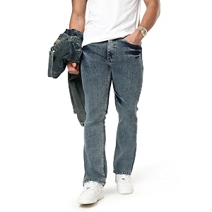 Urbano Fashion Mens Bootcut Fit Mid Rise