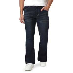 Urbano Fashion Mens Bootcut Fit Mid Rise