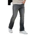 Urbano Fashion Men39s Bootcut Fit Mid Rise