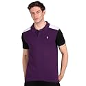 Urbano Fashion Men39s Colour-Block Slim Fit Half