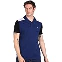 Urbano Fashion Men39s Colour-Block Slim Fit Half