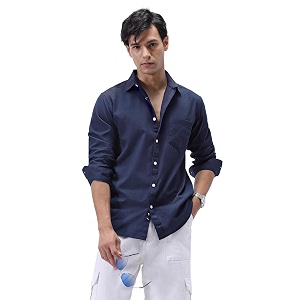 Urbano Fashion Mens Cotton Full Sleeve Regular