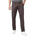 Urbano Fashion Men's Cotton Light Weight Non-Stretch Slim Fit Casual Trousers