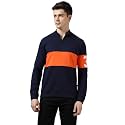 Urbano Fashion Men39s Cotton Color Block Sweatshirt