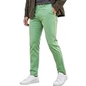 Urbano Fashion Men's Cotton Light Weight Non-Stretch Slim Fit Casual Trousers