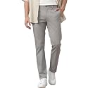 Urbano Fashion Men's Cotton Light Weight Non-Stretch Slim Fit Casual Trousers