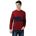 Urbano Fashion Men39s Cotton Color Block Sweatshirt