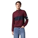 Urbano Fashion Men39s Cotton Color Block Sweatshirt