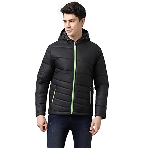 Urbano Fashion Mens Full Sleeve Zippered Hooded