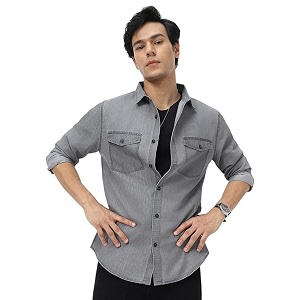 Urbano Fashion Mens Full Sleeve Regular Fit