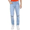 Urbano Fashion Men39s Ice Blue Slim Fit