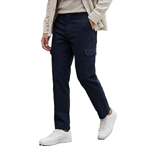 Urbano Fashion Mens Khaki Regular Fit Solid