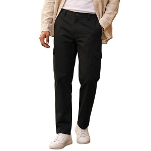 Urbano Fashion Mens Khaki Regular Fit Solid