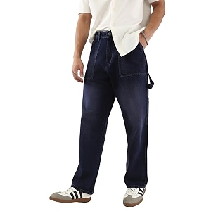 Urbano Fashion Mens Loose Baggy Fit Cargo