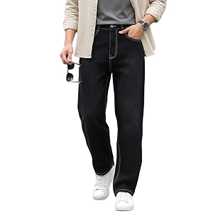 Urbano Fashion Mens Loose Baggy Fit Washed