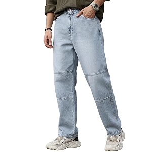 Urbano Fashion Mens Loose Baggy Fit Cut