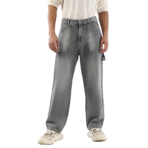 Urbano Fashion Mens Loose Baggy Fit Cargo