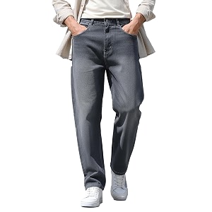Urbano Fashion Mens Loose Baggy Fit Washed
