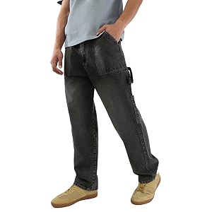 Urbano Fashion Mens Loose Baggy Fit Cargo