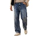 Urbano Fashion Men39s Loose Baggy Fit Cut