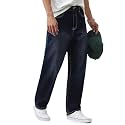 Urbano Fashion Men39s Loose Baggy Fit Washed