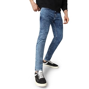 Urbano Fashion Mens Mid Rise Slim Fit
