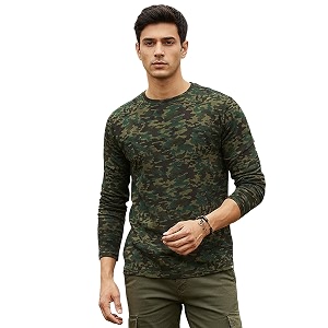 Urbano Fashion Mens Olive Green Khaki Military