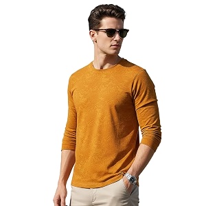 Urbano Fashion Mens Printed Full Sleeve Slim