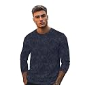 Urbano Fashion Men39s Printed Full Sleeve Slim