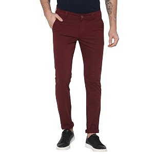 Urbano Fashion Mens Slim Casual Pants