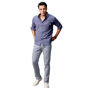 Urbano Fashion Mens Slim Casual Pants