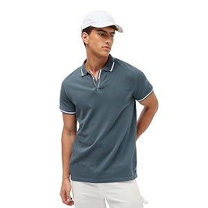 Urbano Fashion Mens Solid Regular Fit Half