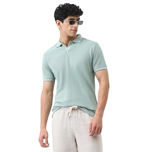 Urbano Fashion Mens Solid Regular Fit Half