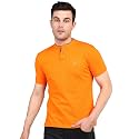 Urbano Fashion Men39s Solid Slim Fit Half